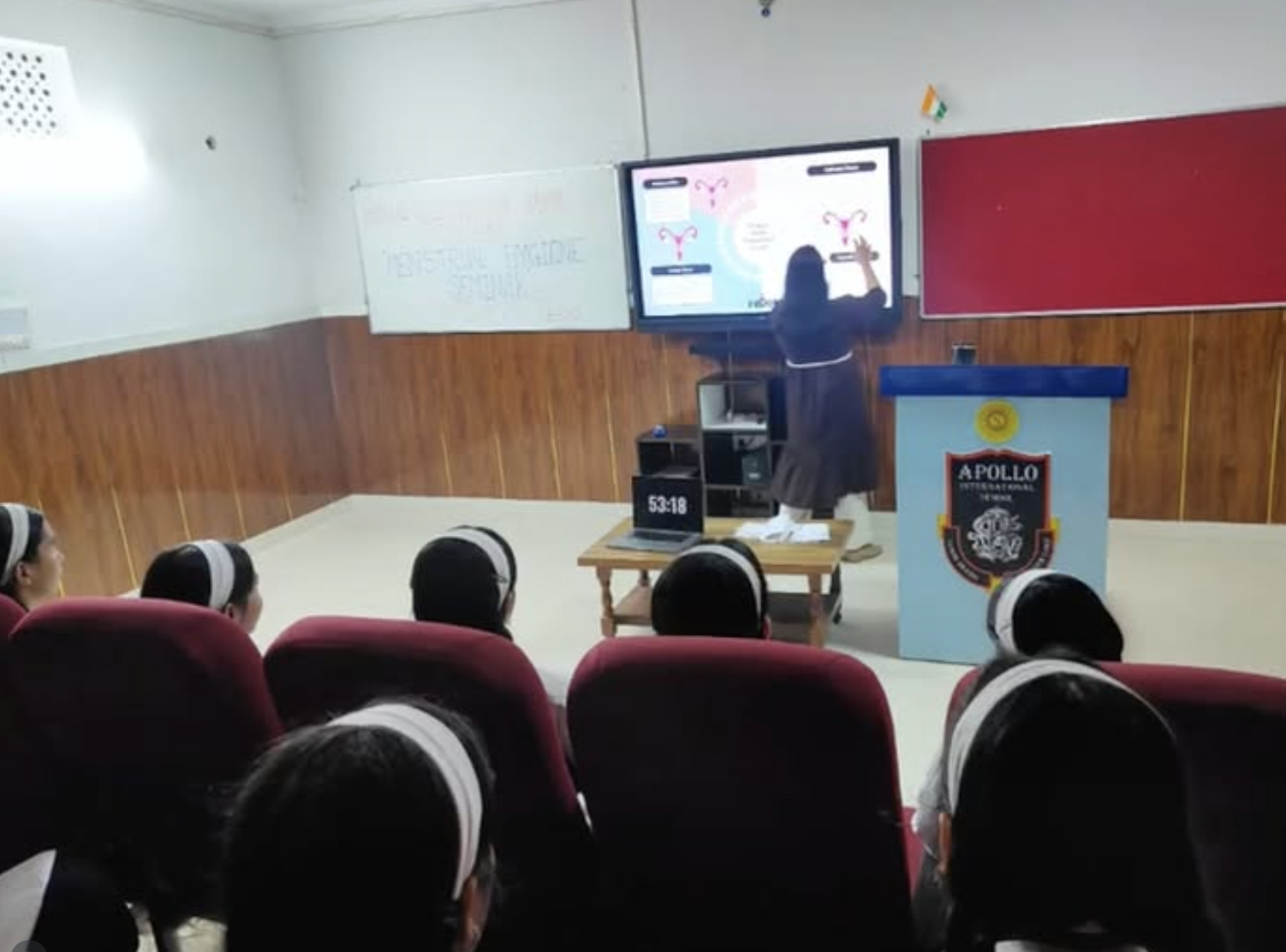 reDot educational workshop at Apollo International School