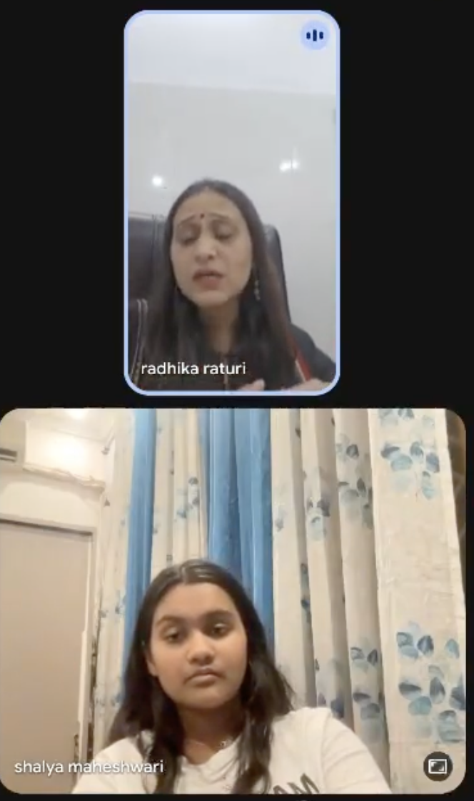 Growing Up, Actually virtual interview with Dr. Radhika Raturi