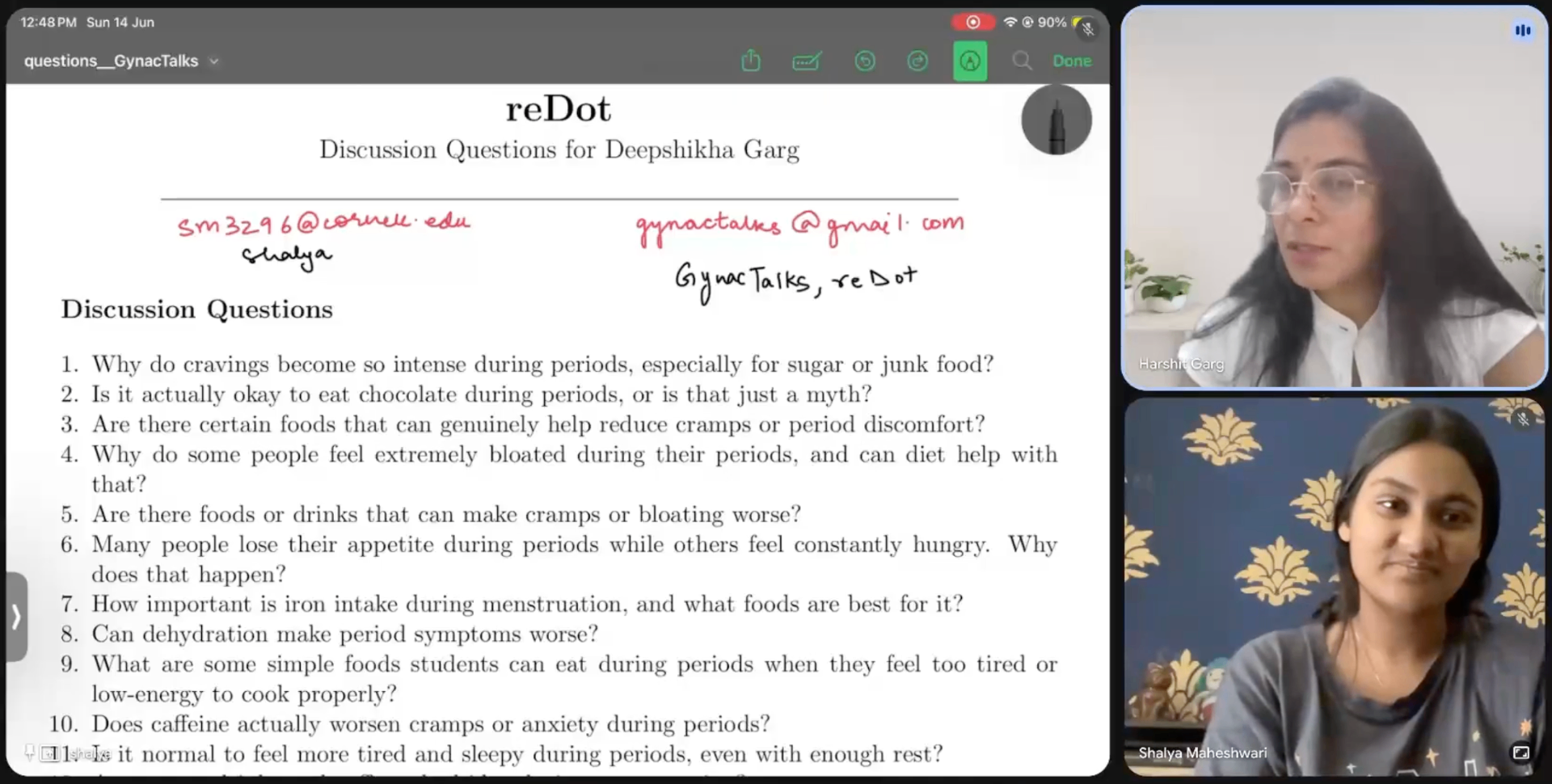 Growing Up, Actually discussion questions prepared for Dr. Deepshikha Garg